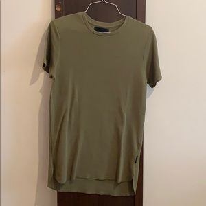 Among Equal Long-Line Tee